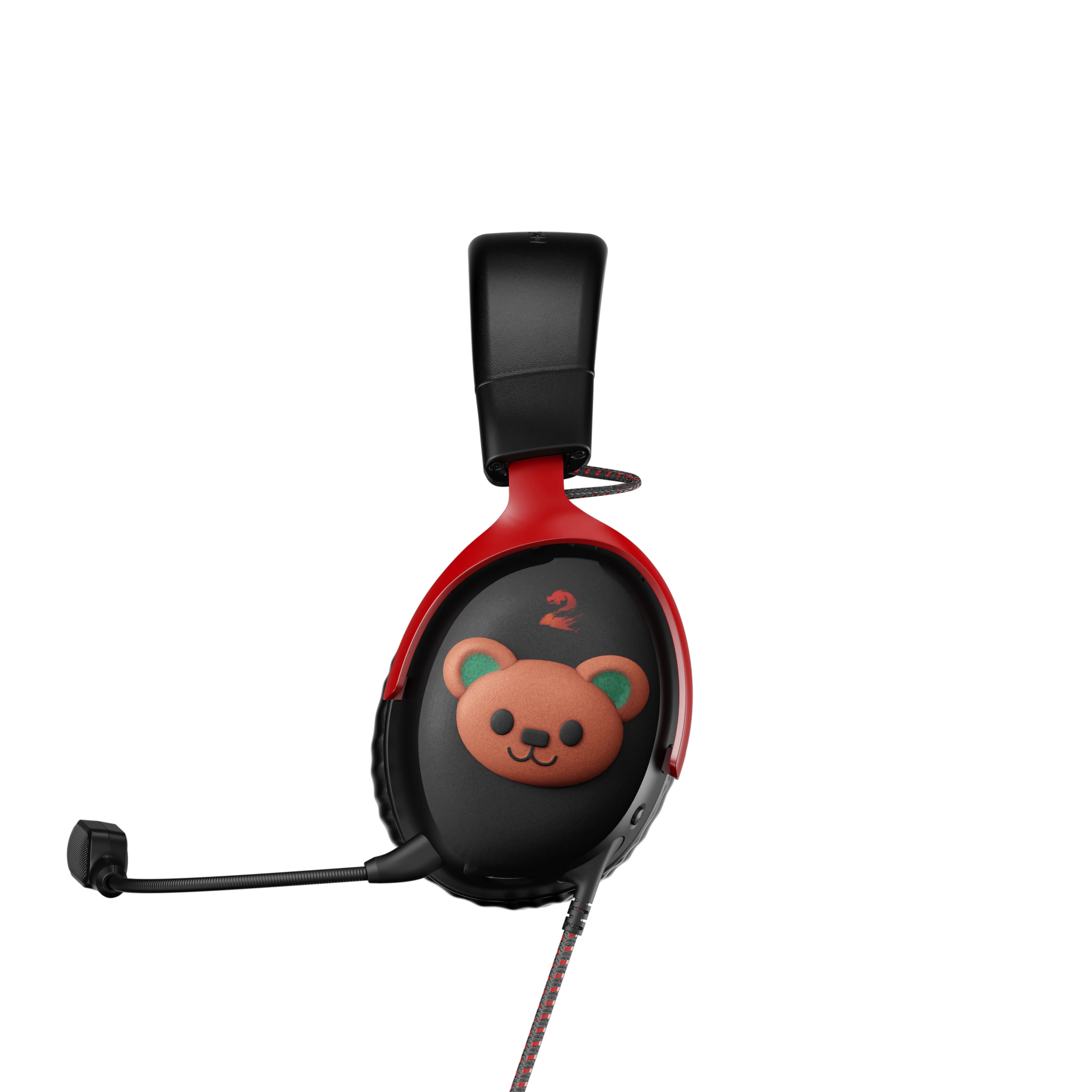HyperX 3D x Guild Wars 2 - Plush Bear Headset Plates